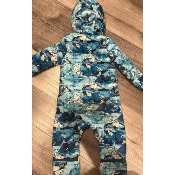 North face kids fleeced one piece snowsuit 12- 18 months - Picture 5 of 8